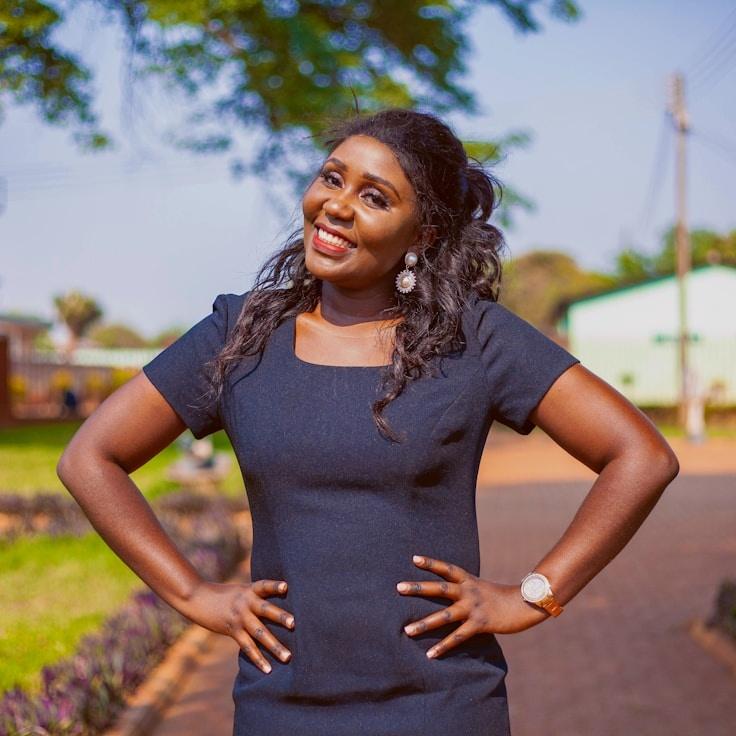 Portrait of Amara Chen, group coordinator and fusion cooking expert